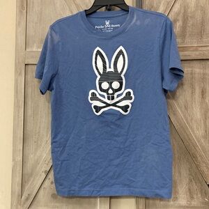 PSYCHO BUNNY T-Shirt in Bold Blue 
SIZE 4 (S)
MENS